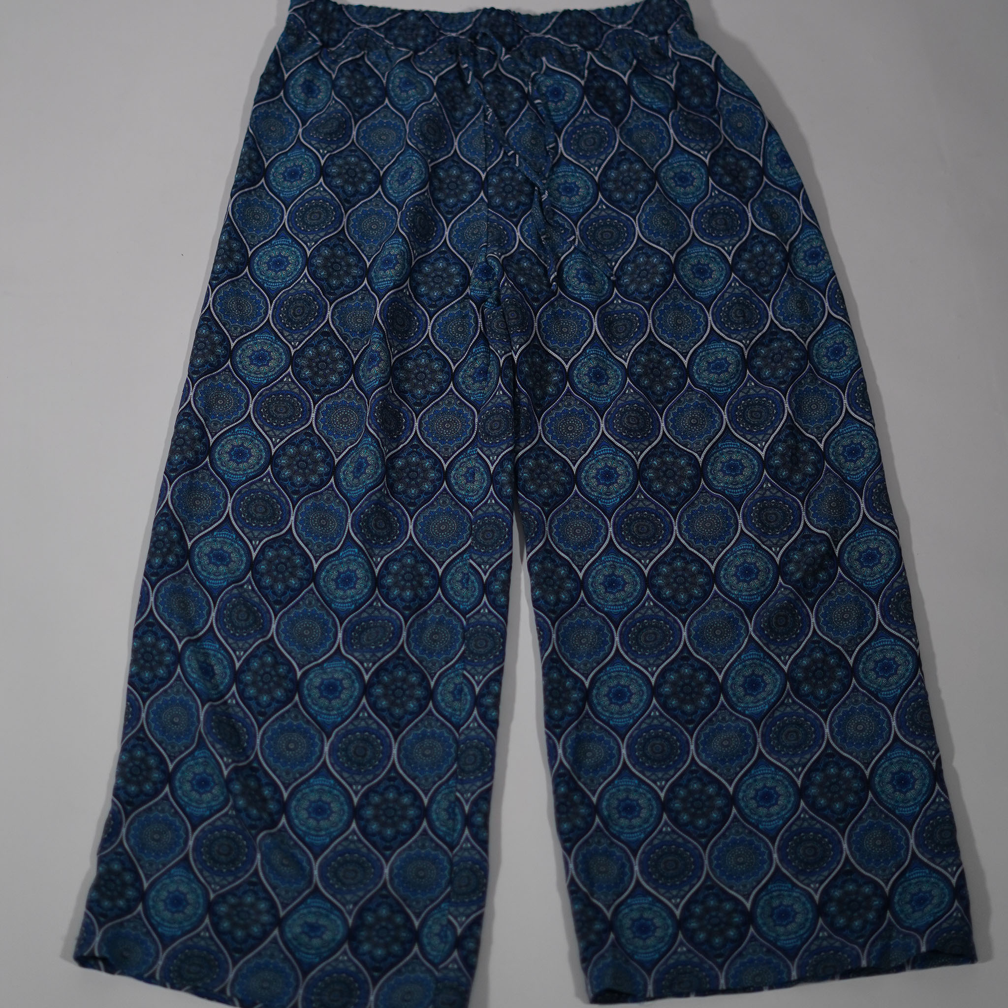 Blue large pants