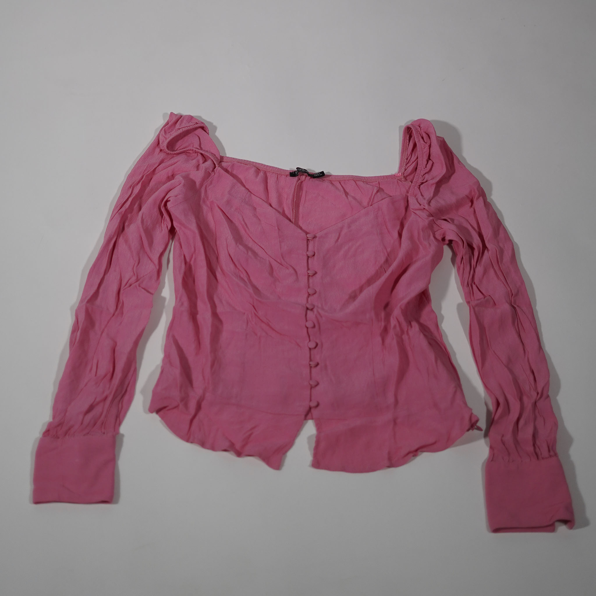 Pink bershka shirt