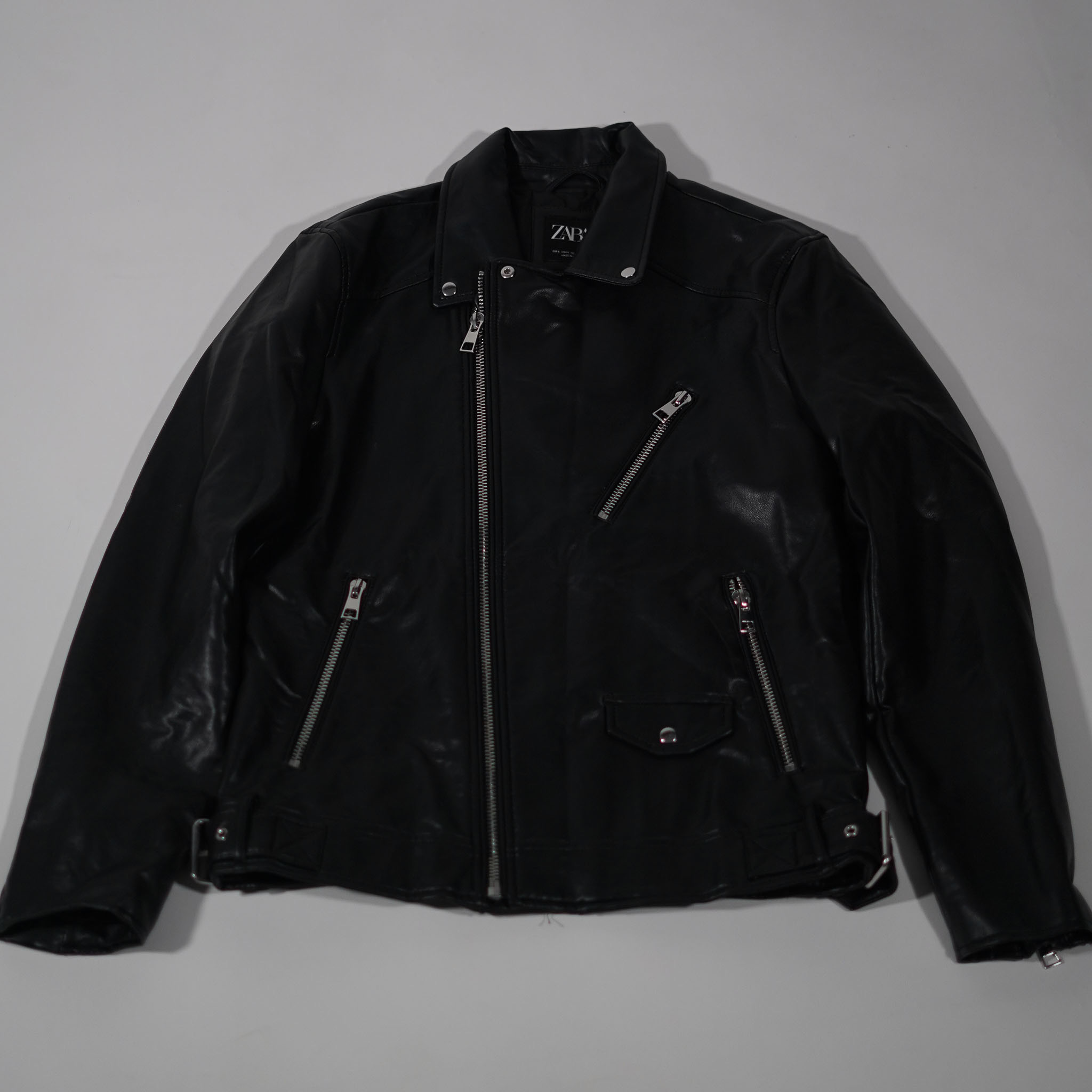 Zara leather jacket