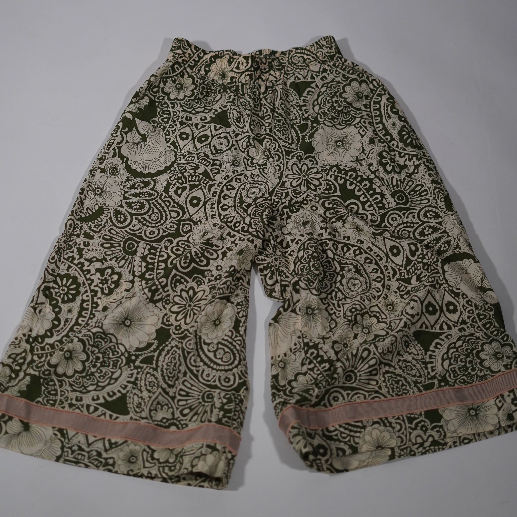 Large floral pants