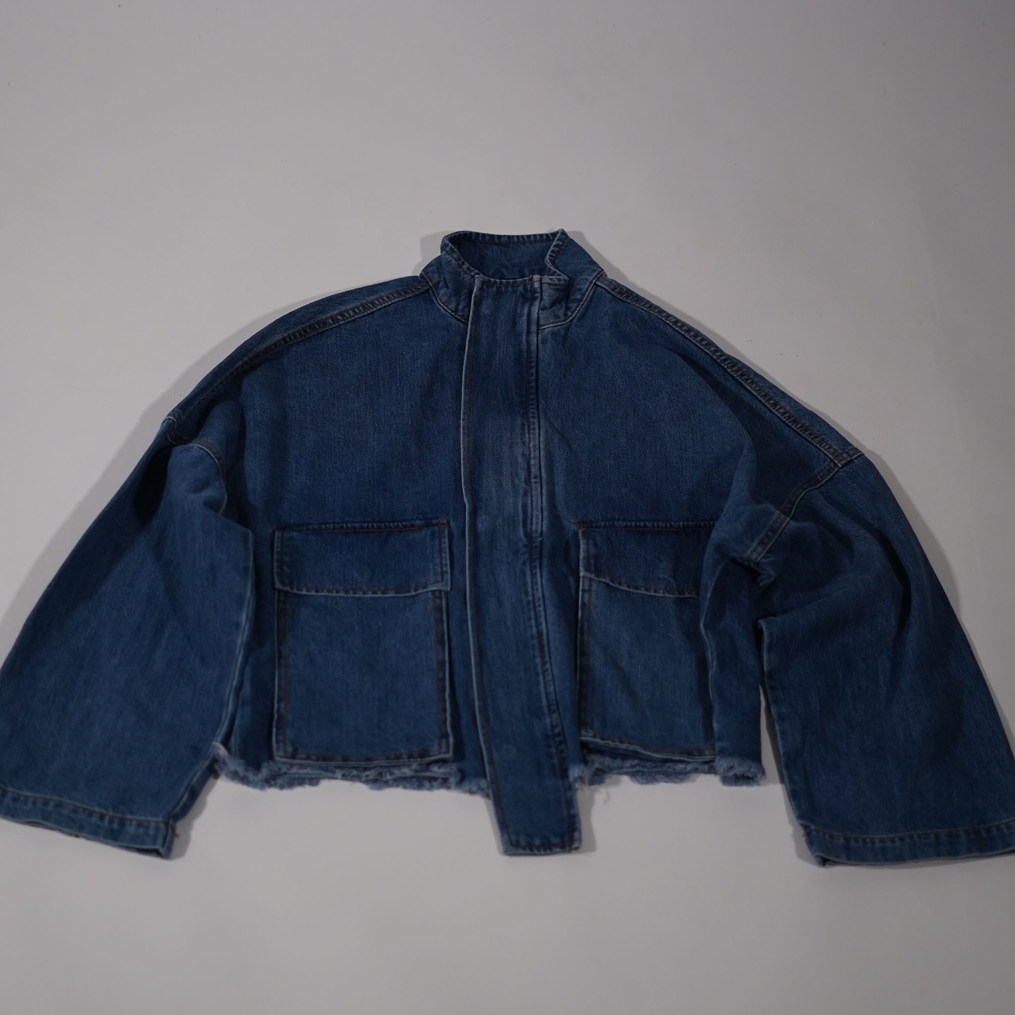 Zara oversized denim jacket